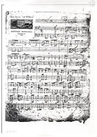 Partitura de La Perla (1943)